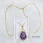 🔥2025 HOT SALE🔥 Crystal Stone Holder Necklace