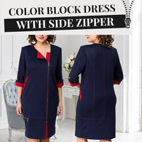🌸Spring Specials💐 Women’s Fashionable High-end Dress with Side Zipper