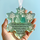🌊Snowflake-Shaped Sea Glass Friendship Decor❄️✨ Shaped by Nature & Crafted by Hand!
