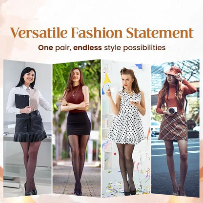 💥BUY 1 GET 1 FREE💥Pearlescent Silk Stockings Sexy Nylon Pantyhose spiyle
