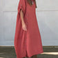 🔥Last Day Sale 47%🔥Women's Linen Cotton Dress spiyle