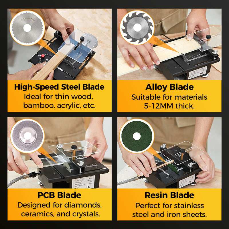 ⏳Time-limited Special⏰Multi-functional Mini Precision Table Saw