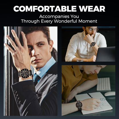 ⏳Time-limited Special⌛Men's Waterproof Multifunctional Quartz Watch