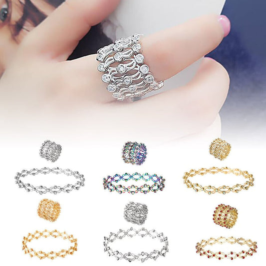 ⏳Time-limited Special⏰Magic 2 in 1 Foldable Ring Bracelet