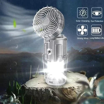 ⏳Time-limited Special⌛Portable LED Camping Lantern With Fan
