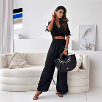 🌸Spring Specials💐 Set With Elastic Pants & Shirt