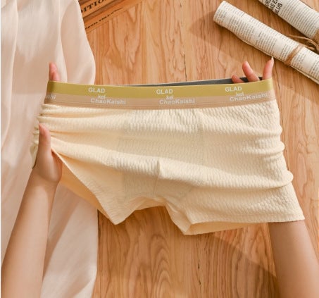 🍂Fall Specials Super Low Prices🍂Bubble Cotton Men's Boxer Briefs Antibacterial Breathable Sweat Absorbent