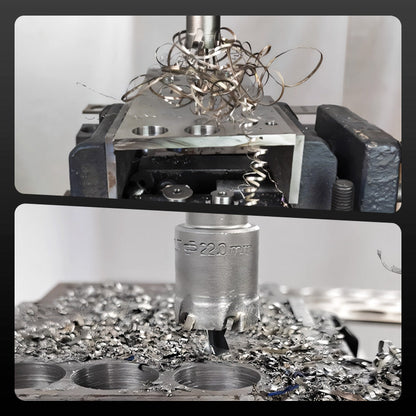 ⏳Time-limited Special⏰Carbide-Tipped Hole Cutter for Metal⚙️