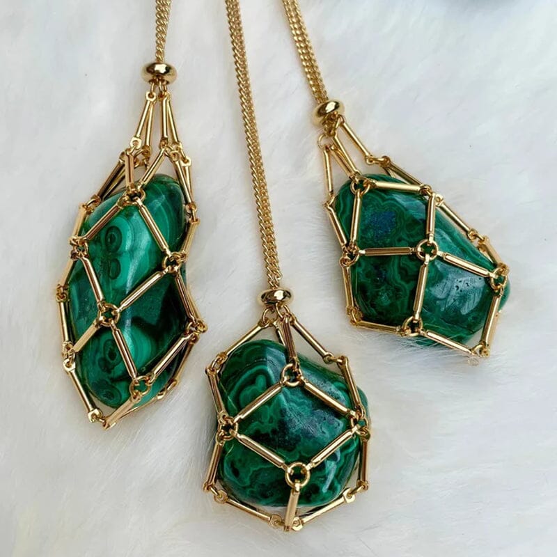 🔥2025 HOT SALE🔥 Crystal Stone Holder Necklace