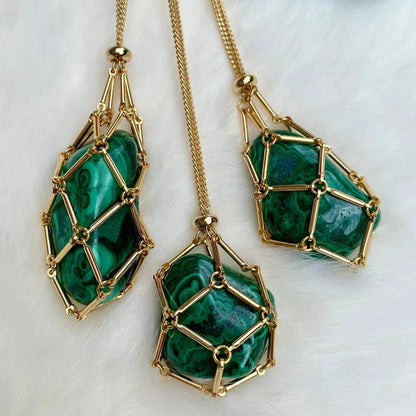 🔥2025 HOT SALE🔥 Crystal Stone Holder Necklace