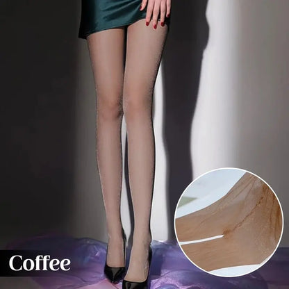 💥BUY 1 GET 1 FREE💥Pearlescent Silk Stockings Sexy Nylon Pantyhose spiyle