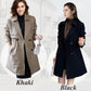 ❄️Winter Specials❄️ Comfortable Waisted Lapel Trench Coat