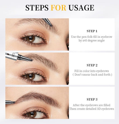 ⏰buy 1 get 1 free🔥3D Waterproof Eyebrow Pencil🖌️