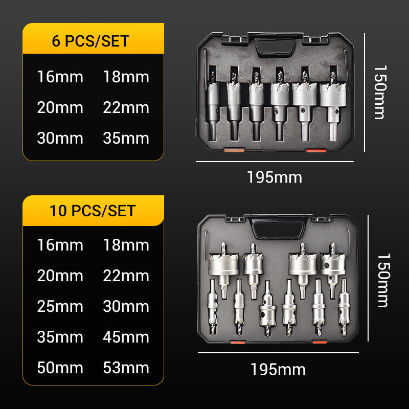 ⏳Time-limited Special⏰Carbide-Tipped Hole Cutter for Metal⚙️
