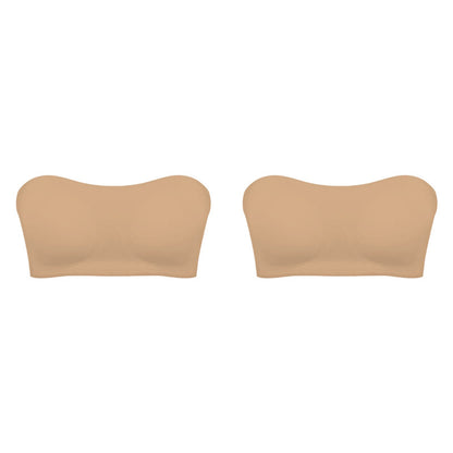 ⏳Time-limited Special⏰Women's Non-Slip Strapless Wireless Bra with Crossover Side Closure