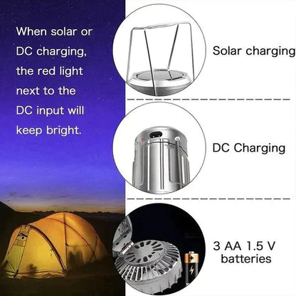 ⏳Time-limited Special⌛Portable LED Camping Lantern With Fan