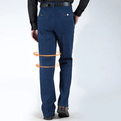 🔥2025 HOT SALE🔥 Men's High Waist Straight Cut Jeans