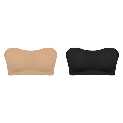 ⏳Time-limited Special⏰Women's Non-Slip Strapless Wireless Bra with Crossover Side Closure