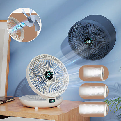 ⏳Time-limited Special⌛Household Dual-use Suspension Adjustable Fan