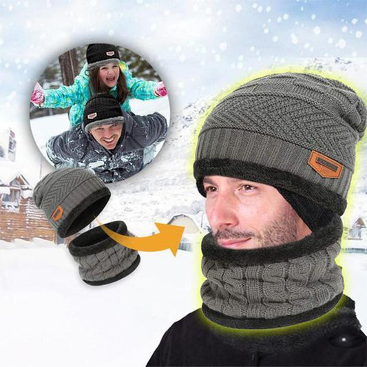 ❄️Winter Specials❄️ Warm Beanie Cap With Scarf