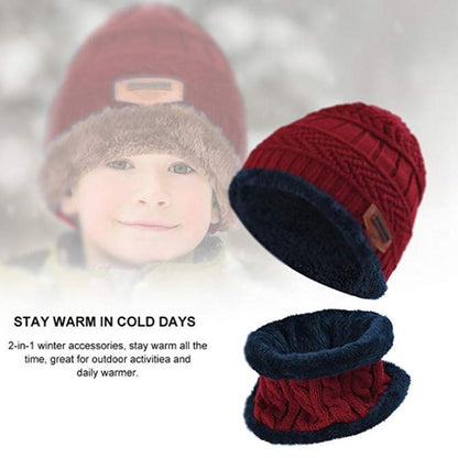 ❄️Winter Specials❄️ Warm Beanie Cap With Scarf
