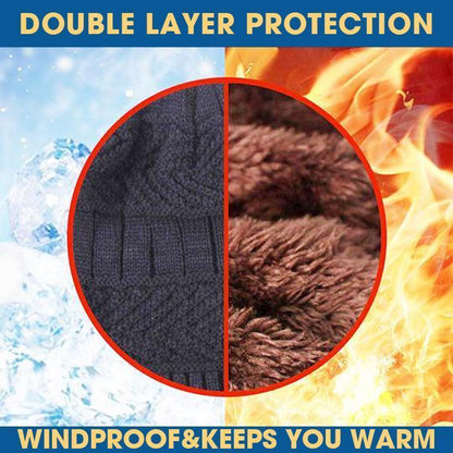 ❄️Winter Specials❄️ Warm Beanie Cap With Scarf