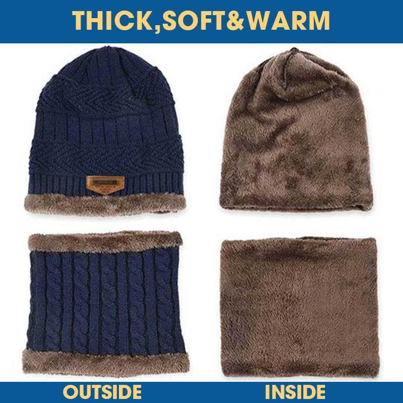 ❄️Winter Specials❄️ Warm Beanie Cap With Scarf