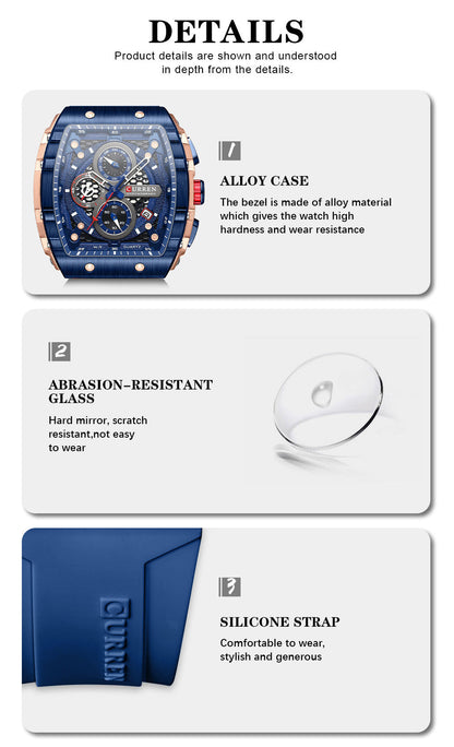 ⏳Time-limited Special⌚Men's Multifunctional Fashion Quartz Watch