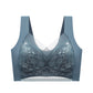 🎁Buy 1 get 2 free💕WIRELESS COMFORT LACE SILK PUSH UP BRA