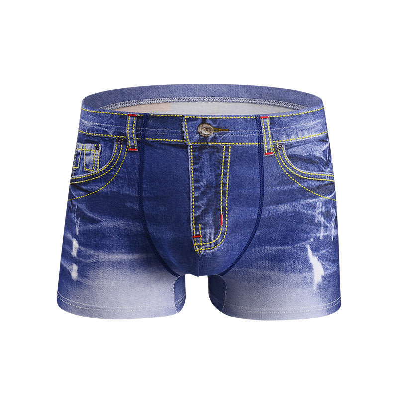 🔥2025 HOT SALE🔥 Men's Creative Denim Look Underpants