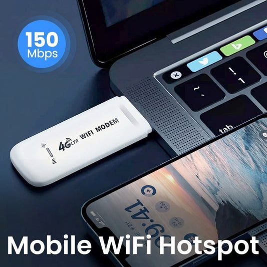 ⏳Limited-time 50% off⏰150Mbps Portable USB 4G LTE Mobile WIFI Access Point🛜🚗