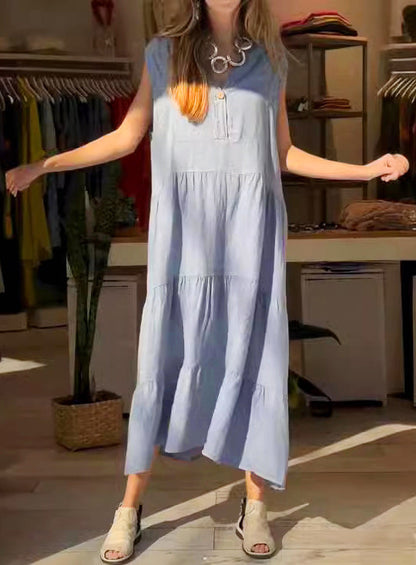 ⏳Time-limited Special⏰Women's cotton and linen dress🦋