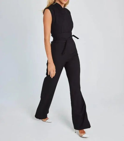 🎁Limited time 49% OFF⏳Women's Sleeveless Wide-Leg Jumpsuit spiyle