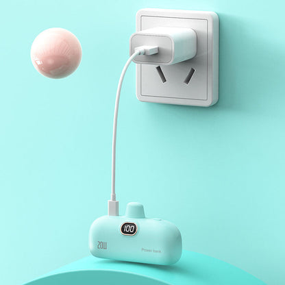⏳Time-limited Special⏰Portable Lipstick-size Wireless Power Bank 5000mAh