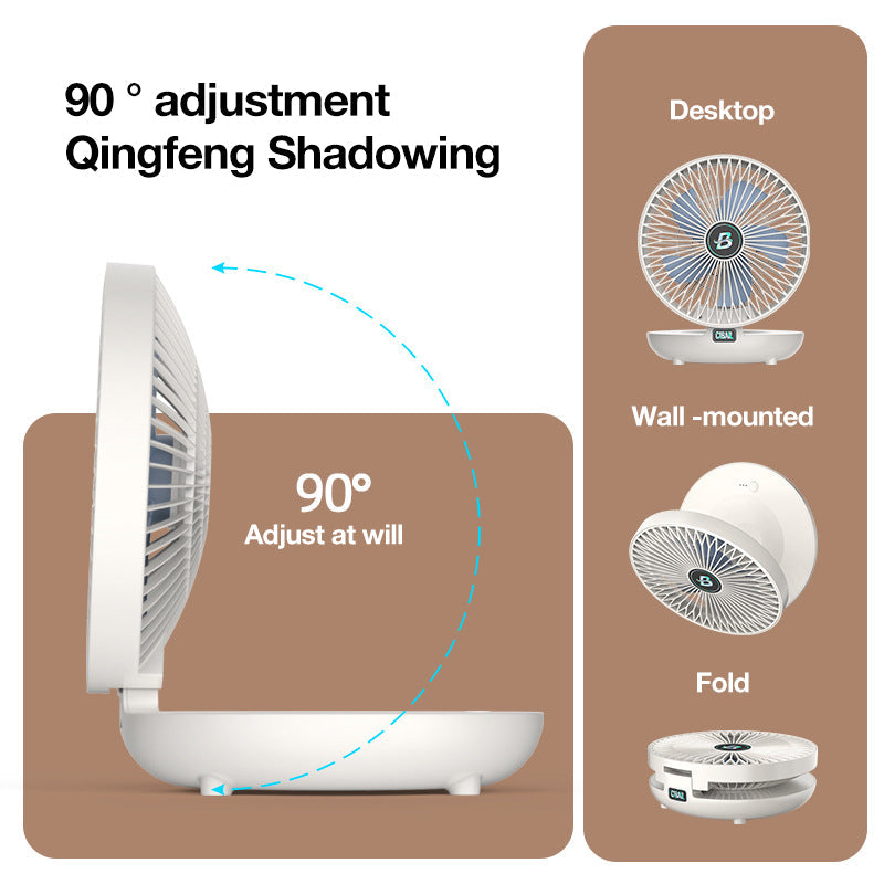 ⏳Time-limited Special⌛Household Dual-use Suspension Adjustable Fan