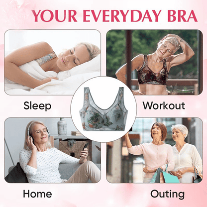 💥2025 HOT SALE💕 Lace Buttonless Comfortable Bra
