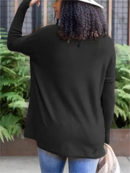 💥HOT SALE 50% OFF💥LONG SLEEVE THUMBHOLE SWEATER POCKET TUNIC💥 spiyle