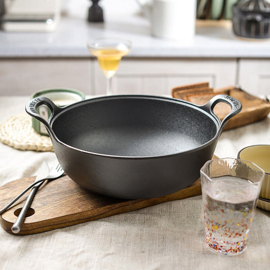 ⏳Time-limited Special⌛Cast Iron Pot Uncoated And Non Stick