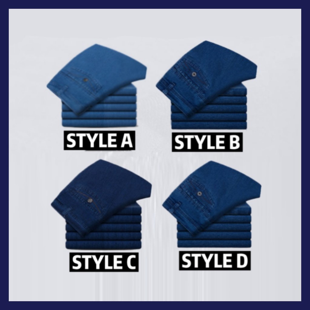 🔥2025 HOT SALE🔥 Men's High Waist Straight Cut Jeans