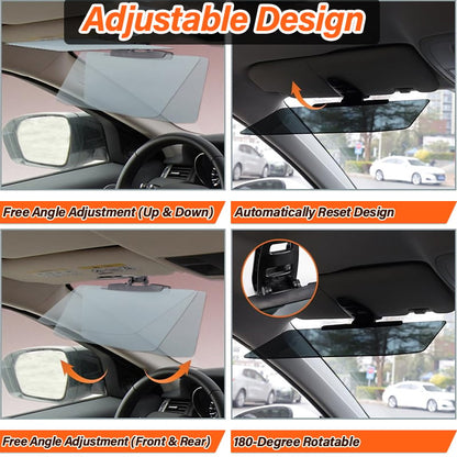 Anti-Glare Driving Visor for Sun Glare & Snow Blindness🚗