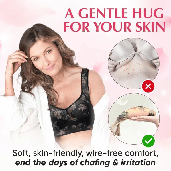 💥2025 HOT SALE💕 Lace Buttonless Comfortable Bra