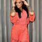 🔥2025 HOT SALE🔥 Casual Short V-Neck Lace Suit