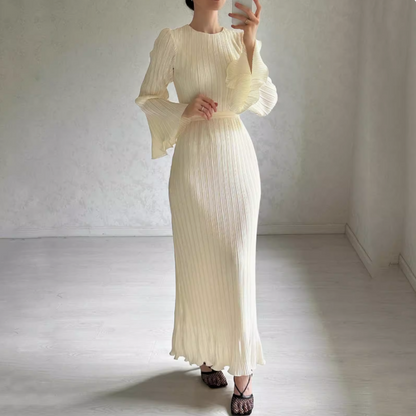 🌸Spring Specials💐 New Elegant Flare Sleeves Dress - Timeless & Flattering