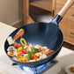 🍳Uncoated Non-Stick Iron Wok