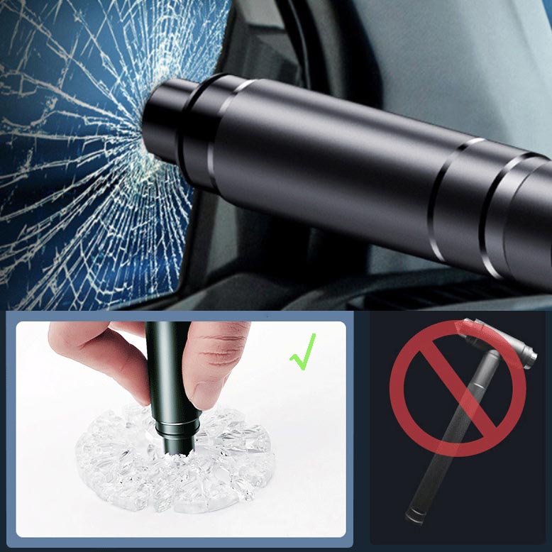 🔨Car Emergency Hammer - Broken window in one second