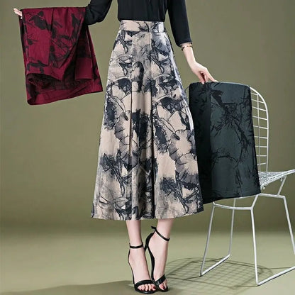 🔥Hot Sale 50% off for a limited time🔥Women’s  Elegant Chiffon Wide Leg Culottes spiyle