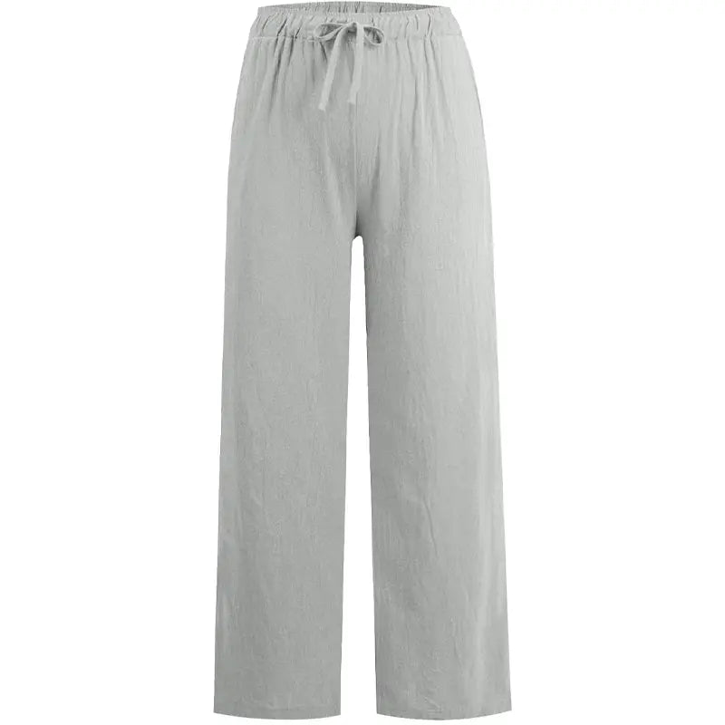 Women's Summer Cotton Linen Wide Leg Pants spiyle