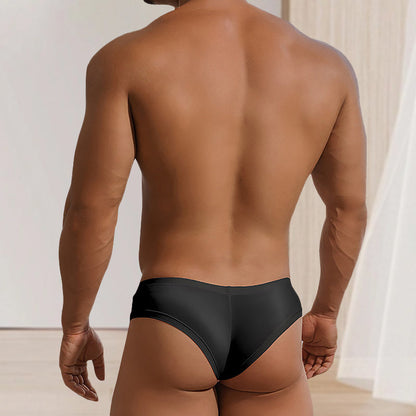 🌸Spring Specials💐 Men's Solid Color Breathable Low Waist Briefs