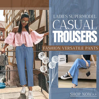 ⏳🔥Only $24.99👖Ladies Supermodel Casual Trousers spiyle