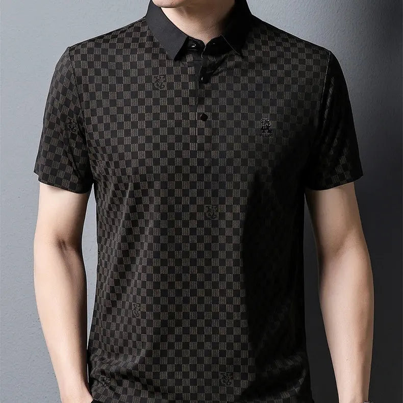 🔥Hot Sale🔥Men's Summer Lapel Plaid Shirt spiyle